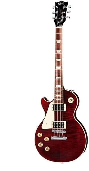 Gibson Les Paul Signature T Electric Guitar (with Case), Left-Handed, Wine Red