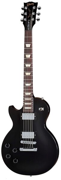 Gibson Les Paul '60s Tribute Electric Guitar (with Case), Left-Handed, Ebony