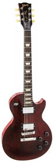 Gibson Les Paul '60s Tribute Min-ETune Electric Guitar (with Gig Bag), Wine Red