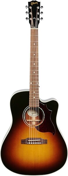 Gibson Exclusive Songwriter Modern Acoustic-Electric Guitar (with Case), Action Position Back