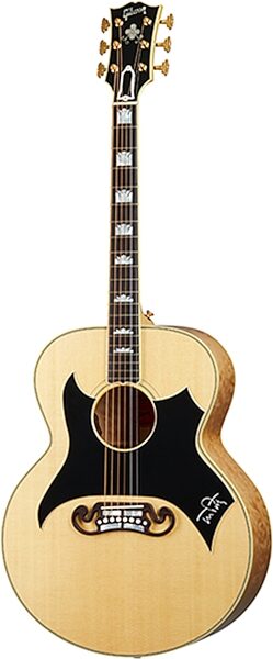 Gibson Tom Petty SJ-200 Wildflower Acoustic-Electric Guitar (with Case), Action Position Back