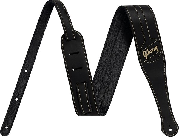 Gibson The Classic Guitar Strap, Black, Action Position Front