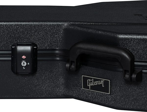 Gibson Deluxe Protector Dreadnought Acoustic Guitar Case, Black, Action Position Back