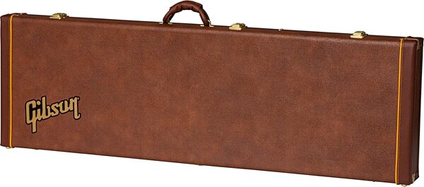 Gibson Thunderbird Modern Hardshell Case, Original Brown, Action Position Back