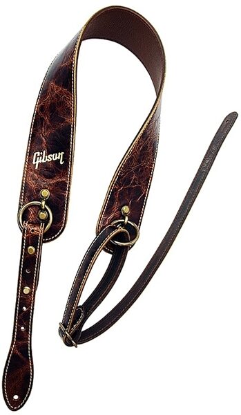 Gibson Vintage Saddle Guitar Strap, Action Position Back