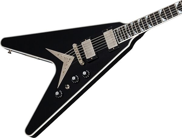 Gibson Custom Shop Dave Mustaine Flying V EXP VOS Electric Guitar (with Case), Action Position Back