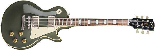 Gibson Custom Les Paul Standard Electric Guitar, Oxford Gray (with Case), Action Position Back