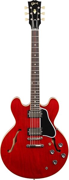 Gibson '61 ES-335 Kalamazoo Model Semi-Hollowbody Electric Guitar (with Case), Action Position Back