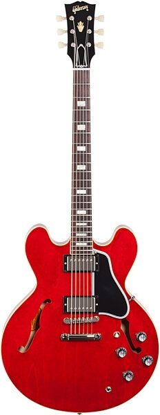 Gibson '62 ES-335 Kalamazoo Model Semi-Hollowbody Electric Guitar (with Case), Action Position Back