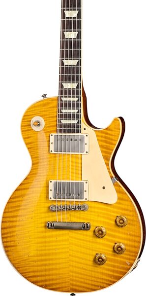 Gibson Custom Shop 1959 Murphy Lab Les Paul Electric Guitar, Brazilian Rosewood Fingerboard (with Case), Action Position Back