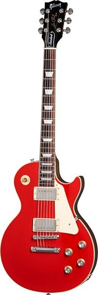 Gibson Les Paul Standard 60s Custom Color Electric Guitar, Figured Top (with Case), Cardinal Red, Blemished, Action Position Back