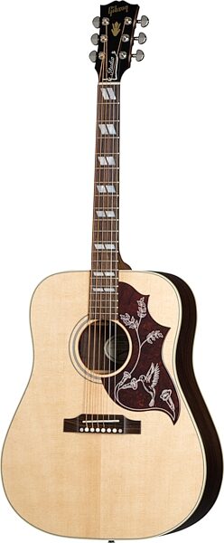 Gibson Hummingbird Studio Rosewood Acoustic-Electric Guitar (with Case), Satin Natural, Open Box (Very Good), Action Position Back