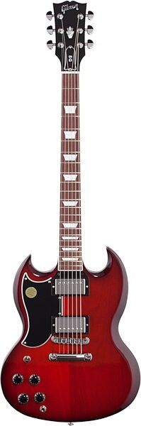 Gibson 2017 SG Standard T Electric Guitar, Left Handed (with Case), Action Position Back