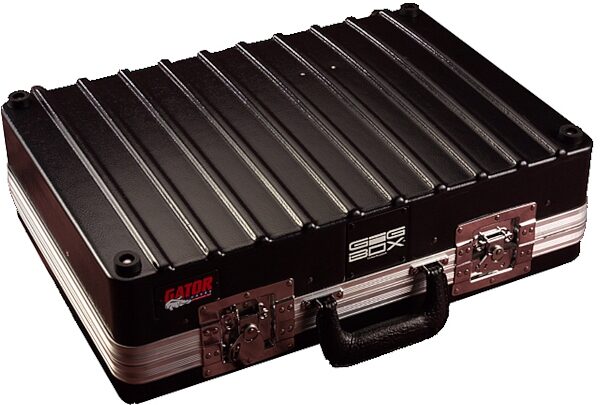 Gator Gigbox Jr Pedal Board and Guitar Stand Combo, Closed