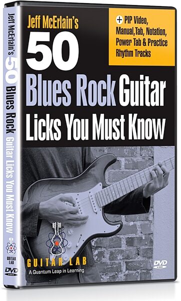eMedia Guitar Lab 50 Blues Rock Licks You Must Know Video, Main