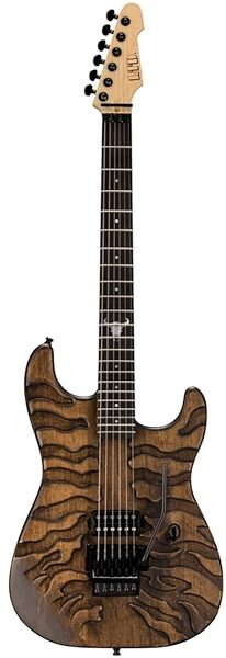 ESP George Lynch Burnt Tiger Electric Guitar (with Case), Burnt Tiger