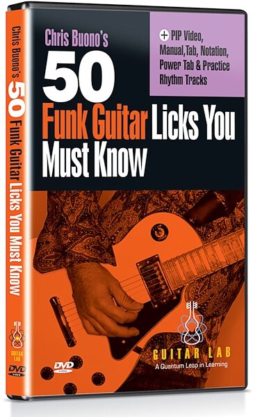 eMedia Guitar Lab 50 Funk Licks You Must Know Video, Main