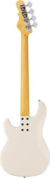 G&L Tribute LB-100 Electric Bass, Olympic White, Action Position Back