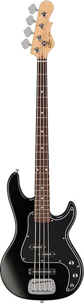 G&L Tribute SB-2 Electric Bass, Black Frost, Action Position Back