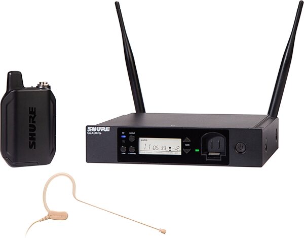 Shure GLXD14R+/MX53 Digital Wireless Headset System, Z3, Main