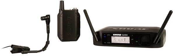 Shure GLXD14/B98 Digital Wireless Beta 98H/C Instrument Microphone System, Main