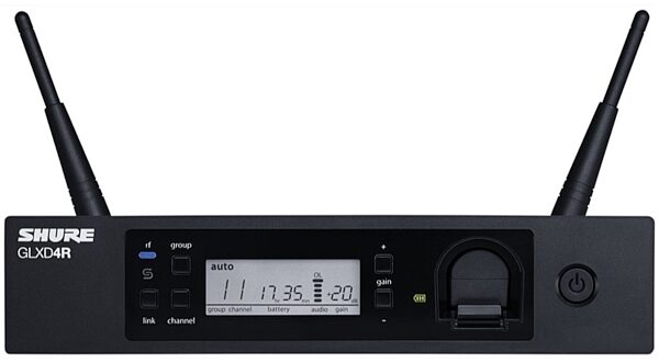 Shure GLXD4R Rack Mount Wireless Receiver, Main