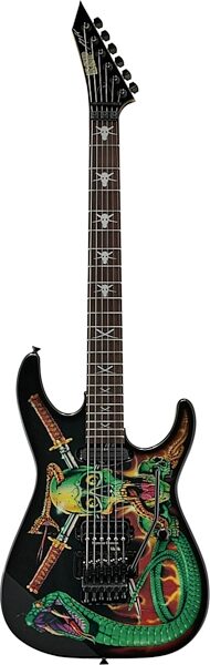 ESP Skulls & Snakes George Lynch Electric Guitar (with Case), Main