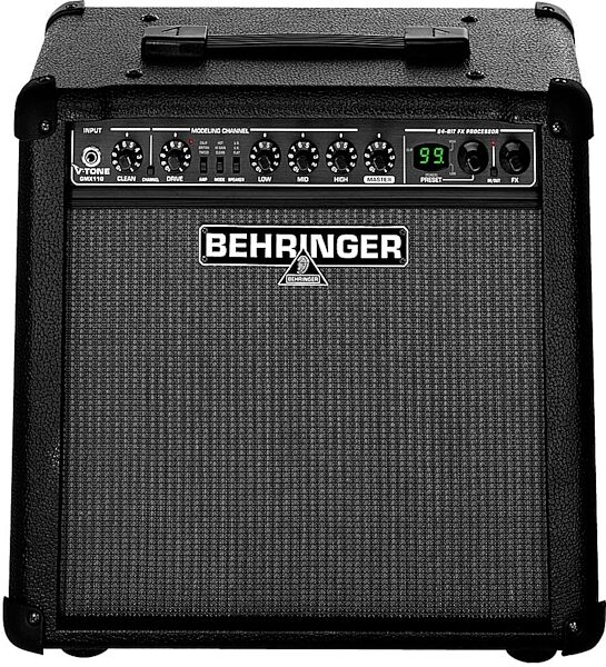 Behringer GMX110 Guitar Combo Amplifier (30 Watts, 1x10 in.), Main