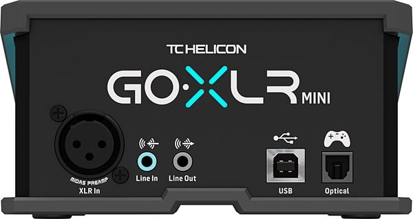 TC-Helicon GoXLR Mini 4-Channel USB Broadcast Mixer, Action Position Back
