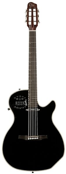 Godin Multiac Spectrum Steel HG Acoustic-Electric Guitar, Black