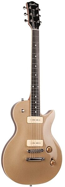 Godin Summit Classic CT P90 Electric Guitar (with Gig Bag), Gold