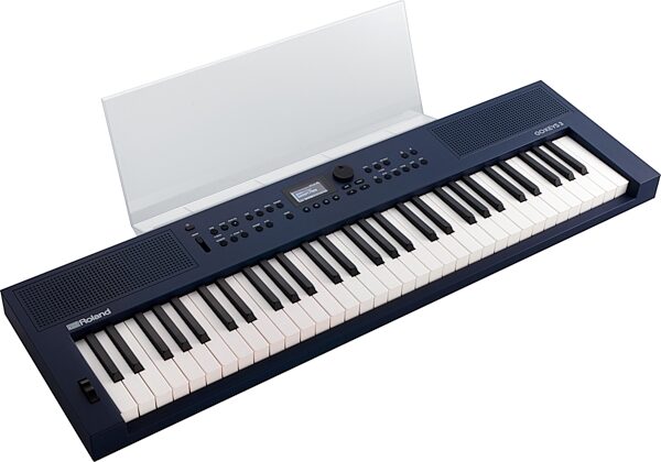 Roland GO:KEYS 3 Keyboard, Midnight Blue, Action Position Back