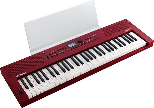 Roland GO:KEYS 3 Keyboard, Red, Action Position Back