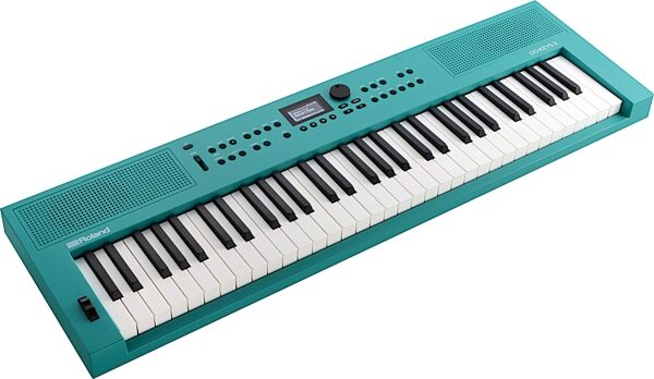 Roland GO:KEYS 3 Keyboard, Turquoise, Action Position Back