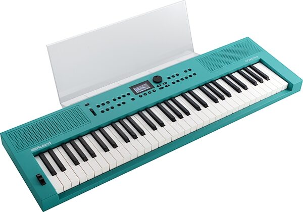 Roland GO:KEYS 3 Keyboard, Turquoise, Action Position Back