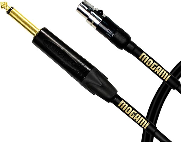 Mogami Gold Belt-Pack Cable for Shure Wireless, 24 inch, Action Position Back