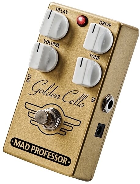 Mad Professor Golden Cello Overdrive and Delay Pedal, View 3
