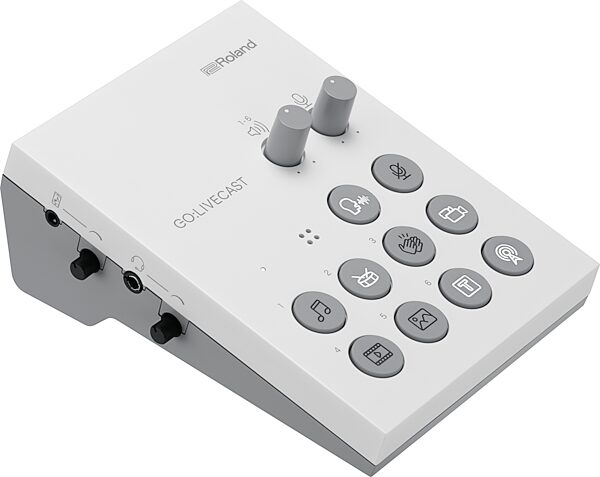 Roland GO:LIVECAST Live Streaming Studio, Action Position Front