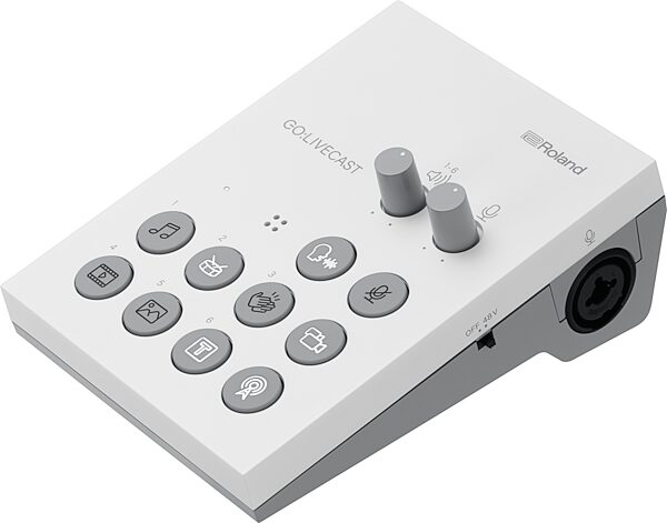 Roland GO:LIVECAST Live Streaming Studio, Action Position Front