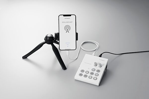 Roland GO:LIVECAST Live Streaming Studio, Action Position Front