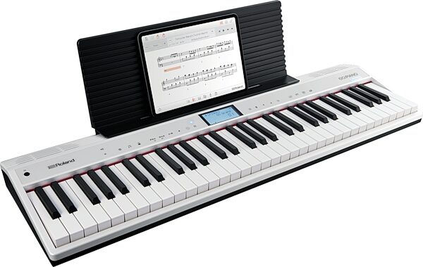 Roland GO:PIANO Personal Digital Piano with Alexa Built-In, 61-Key, Blemished, Action Position Front