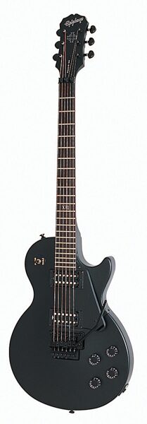Epiphone Les Paul Studio Gothic Electric Guitar with Floyd Rose Tremolo, Main