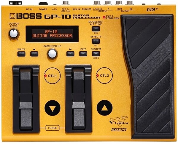 Boss GP-10 Guitar Processor Multi-Effects Pedal, With GK Pickup, Main