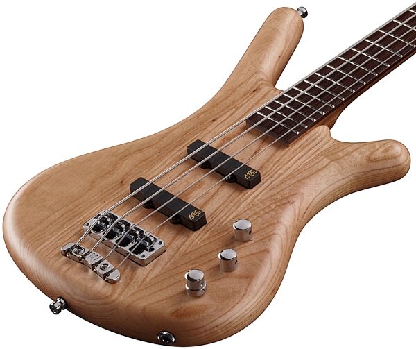 Warwick GPS German Pro Series Corvette Ash Electric Bass (with Gig Bag), Side