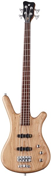 Warwick GPS German Pro Series Corvette Ash Electric Bass (with Gig Bag), Angle