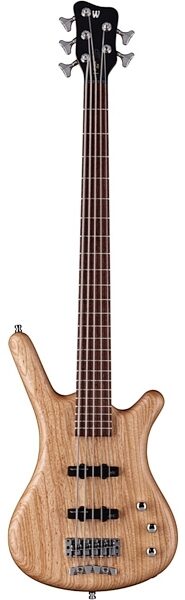 Warwick GPS German Pro Series Corvette Ash Electric Bass, 5-String (with Gig Bag), Main