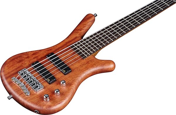 Warwick GPS Corvette Standard 6 Electric Bass, 6-String (with Gig Bag), Action Position Back