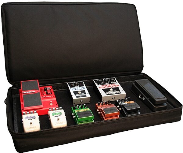 Gator GPT-PRO Pedal Tote Pro Pedal Board with Carry Bag, With Pedals in Tote 3