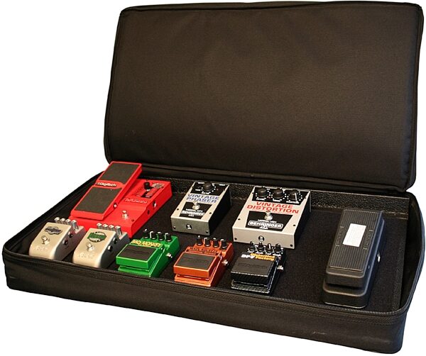 Gator GPT-PRO Pedal Tote Pro Pedal Board with Carry Bag, With Pedals in Tote 4