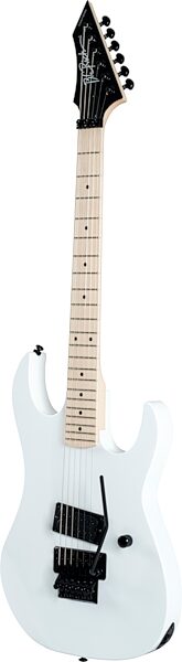B.C. Rich GR2FRRC Gunslinger Retro II Electric Guitar, White, Action Position Back